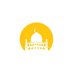 Ramadan logo template vector icon design