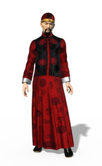 Traditional Costume of the Male Manchu