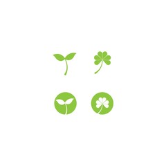 Tree leaf vector logo design, eco-friendly concept