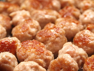 meat balls fried meatballs