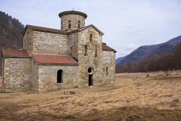 
temple in the village of Arkhyz