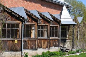 old wooden house