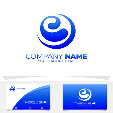 Elogo design - business card template