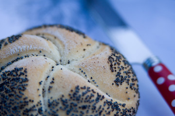 Mohnbrötchen zum Frühstück