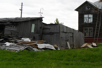 old abandoned house