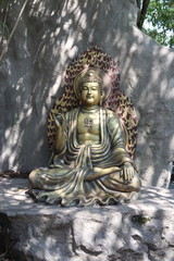 Bouddha en méditation à Guilin, Chine
