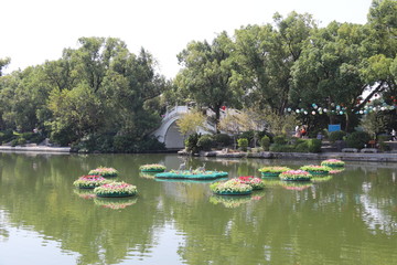 Lac à Guilin, Chine	