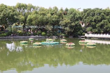 Lac à Guilin, Chine	