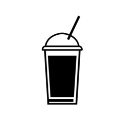 ice coffee icon