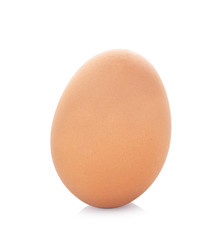 Fototapeta na wymiar chicken egg isolated on white background