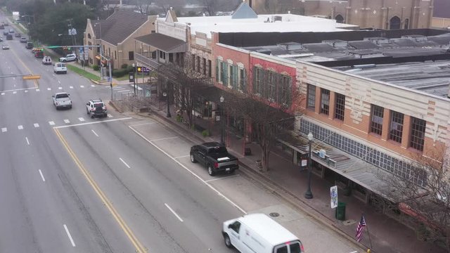 Retail Stores and Offices, Downtown,  Huntsville, Texas, USA