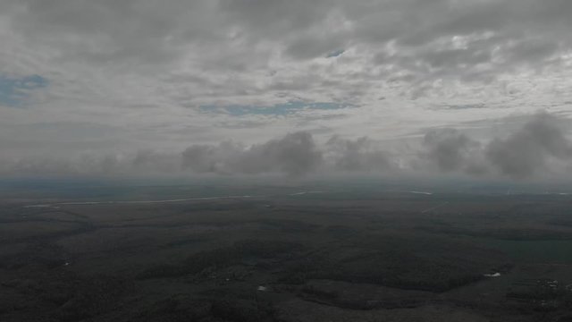 Kelvin Helmholtz clouds, flat