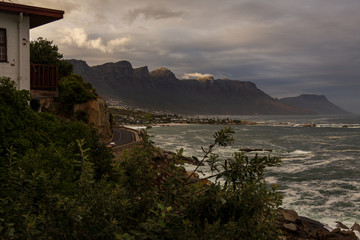 view from the top of the mountain