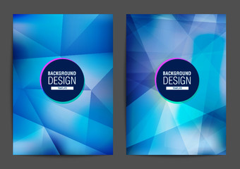 背景デザイン/青