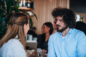 Modern stylish people