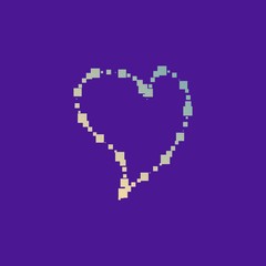 Heart logo vector design