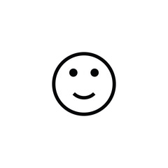 Smile icon for web and mobile