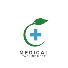 Obraz premium Health logo template design.Medical Cross logo design