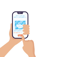 smartphone buying face mask ecommerce technology