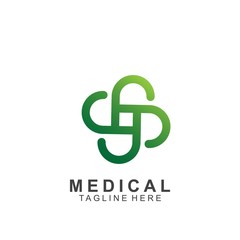 Obraz premium Health logo template design