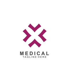 Fototapeta na wymiar Health logo template design
