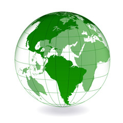 地球　世界　地図　アイコン