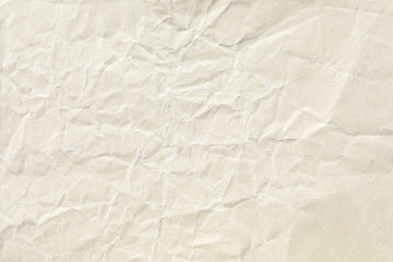 Old Crumpled brown background paper texture