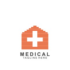 Obraz premium Health logo template design