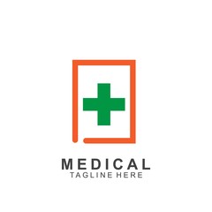 Obraz premium Health logo template design