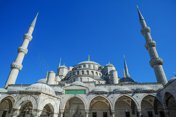 Fototapeta na wymiar Blue Mosque Istanbul, Turkey