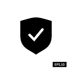 Document Secure Icon, Safe Data Sign/Symbol vector