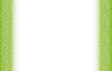 緑色の和柄フレーム：檜垣