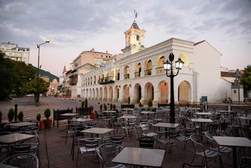 Naklejka premium Ciudad de Salta durante el aislamiento por covid19