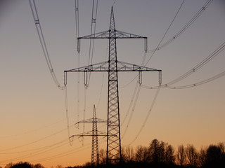 high voltage power lines