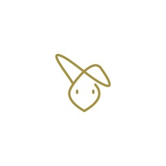 Premium rabbit logo design