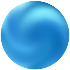 Round gradient mesh background.