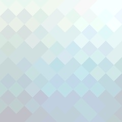 Light blue iridescent mosaic pattern. Abstract rhomb geometric background.