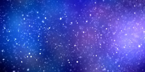 Obraz na płótnie Canvas Snow soft pattern on blue lilac dark blur background. Soft texture. Magical winter night.