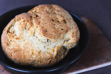 plant-based food, vegan Australian damper soda bread