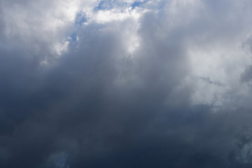 Obraz premium dark Sky clouds before rain