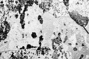 Texture of a concrete wall with cracks and scratches which can be used as a background
