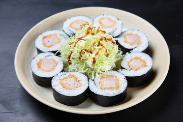 ひれかつ海苔巻き