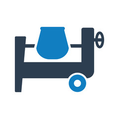 Digging shovel icon.