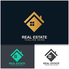 Real estate logo design