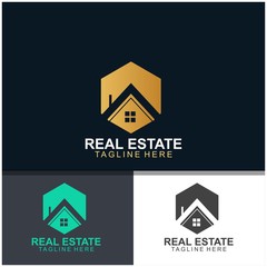 Real estate logo design