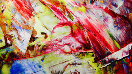 Colorful abstract background wallpaper. Modern motif visual art.  Mixtures of oil paint. Trendy hand painting canvas. Wall decor and Wall art prints Idea.  3D Texture.Colorful abstract 