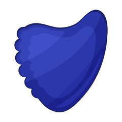 Guitar pick vector icon.Cartoon vector icon isolated on white background guitar pick.