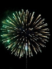 Abstract blur, fireworks blurred, fireworks in the dark sky