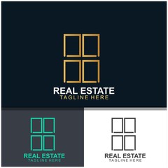 Real estate logo design