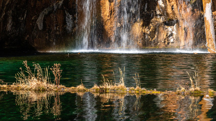 Hanging Lake waterfall